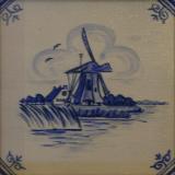 Delft Tile Series - 17th C Windmill II - SOLD