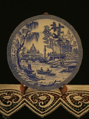NEW! The Blue Room Plate ~ SOLD